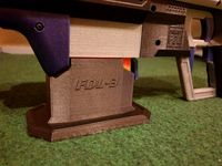 FDL-3 blaster stand for 6 dart magazine