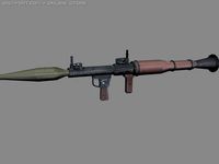 RPG 7 3D Model