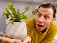 3D printed mold for planter