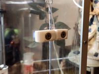 Magnetic door catch for Enclosure (8x5mm Neodym magnet needed)