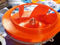 Radial Impeller - Prop Adapter Mount