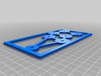 Sega button layout template for arcade machine (6 buttons)