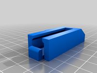 Tronxy X5SA Pro - Brush Holder for nozzle cleaning