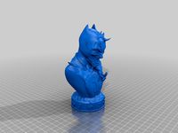 batman/joker bust