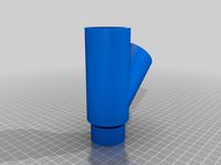 1.5" PVC sized wye/planter for a hydroponic tower