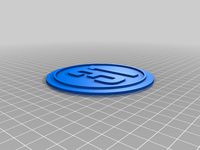 31 Recordings Logo Coaster