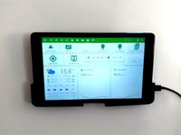 Universal Tablet Mount with Reduced Front Lip