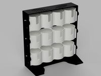 Space saving spice rack