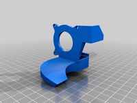 Hemera BLTouch Mount with Blower Duct 40x20