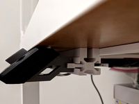 Extrusion for mounting the MK3S LCD