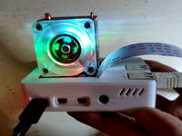 Screw-less / snap fit Raspberry Pi 4 Case - Ice Cooler Tower version