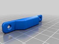 Magnetic latch for ikea lack enclosure