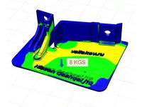 NISSAN QASHQAI J10 REAR WHEEL FRONT MUD PROTECTORS - V 1.1 - 8 KGS