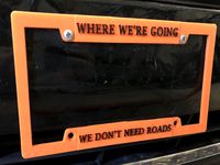 Custom License Plate Cover