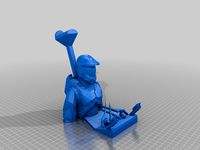 Halo Master Chief Controller and Headphone stand