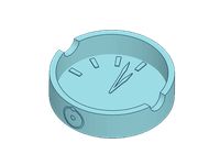 Doomsday Clock Ashtray