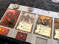 Mage Knight Player / Unit dashboard