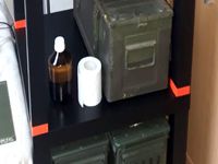 Additional table mounting for Original Prusa i3 MK3 ENCLOSURE -Ikea Lack table