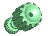 Yet ANOTHER Machine Vise - Handle that can be driven by electric drill/driver