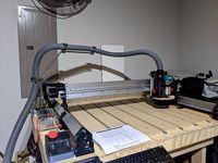 LongMill Dust Collection Hose Boom