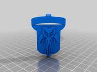 Mandalorian Identify Badge Mythosaur Symbol