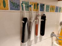 Braun electric toothbrush wall support holder