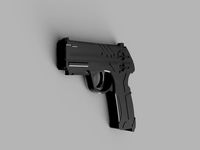 scifi federal army gun