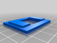 Wemos D1 Mini + 0.66 inch 64X48 OLED Enclosure (Gutter Fix)