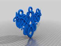 Viking Apron Jewellery Bead Hanger