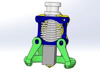 (Modified)E3D V6 Volcano Remote Pipe Cooling Blowing System