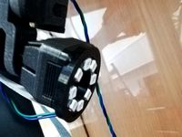 Articulating Raspberry Pi Camera Mount cover with 8LED ring light