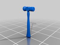 Learning Blender: Ball Peen Hammer Model