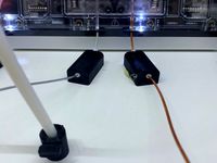 Palette2 table top filament guides