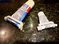 Strong and compact Toothpaste Tube Squeezer with different sizes and screw cap