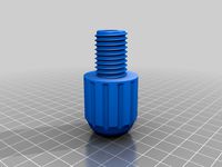 Cuetec butt cap and weight