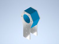 VersaFrame End Bearing Mount 3D Adapter