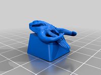 Mandalorian skull keycap