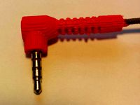 90 degree parametric headphone (TRS) jack mold by txoof