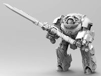 Janitorial Achillus Dreadnought - 2H Pose
