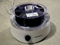 Spool Holder for Filament Dryer / Dehydrator and Lazy Susan