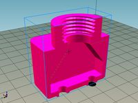 Remixed Ender 3 Adjustable Feet (2") mounted with T-Slot nuts