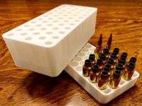 6.5mm Creedmoor Ammo Reloading tray & Storage box