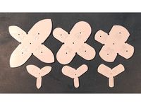 Leather strap templates