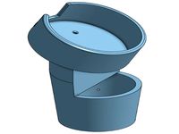 Echo dot 2 car cup mount bracket