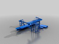 MWO Style Ocean Port Terrain Pieces