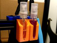 IPA/Solvent spray bottle holder for V-Slot 2020 extrusion