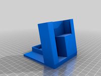 DSO150 vertical holder with 9V battery