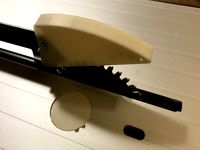 Wolfcraft table saw blade guard