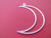 Crescent Moon with Hoop
