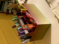 Multifunctional storage for scrapbooking
